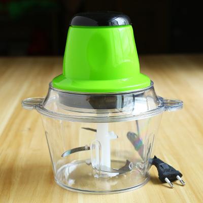 China Hotel Glass Electric Home Use Multifunctional Vegetable Chopper Food Chopper for sale