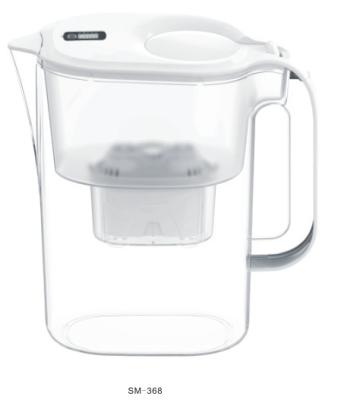 China Hotel Water Purifier Kettle Water Filter Purifier Pitchers Medium Capacity Water Filter for sale