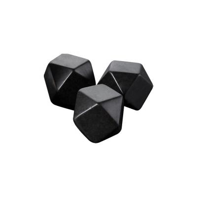 China Viable Polyhedron Stone Set Basalt Whiskey Stones 9pcs Box Whiskey Set Whiskey Stones Customized Wholesale OEM for sale