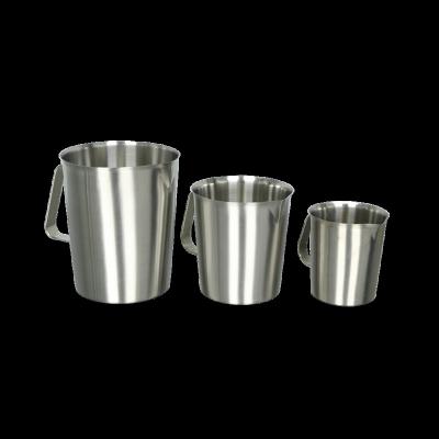 China Sustainable Measuring Cup Making / Liquid Baking / Measuring Pot 304 Stainless Steel Milk Coffee Cup for sale