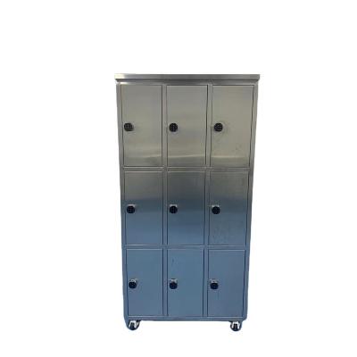 China School Modern Design Stainless Steel Six Door Lockers for sale