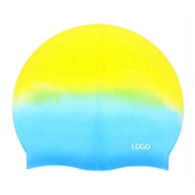 China Customized Durable Durable ZLF Logo Printing Flexible Soft Silicone Soft Silicone Colorful Eco-friendly Eco-friendly Hats Waterproof Flexible Durable Adult Junior Junior Swim Cap for sale