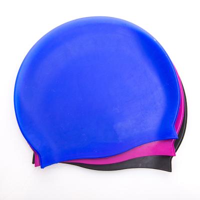 China ZLF Factory Wholesale Comfortable Custom Made Men's RTS CP-1 Logo RTS CP-1 Logo Head Cover Swim Hat Waterproof Durable Adult Silicone Head Cover Swim Hat for sale