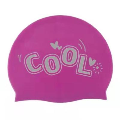 China Waterproof Durable ZLF Eco-Friendly Customized Swimming Cap OEM Big Flag Silicone Adult Profession Swim Cap Logo Printer Swimming Cap OEM Unisex 100% Multicolor Free Sample for sale