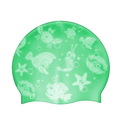 China Waterproof Durable ZLF Competition Swim Eco-friendly Swimming Caps For Adults Colorful Print Customized Logo Pattern Sports Swim Caps CP-1 for sale