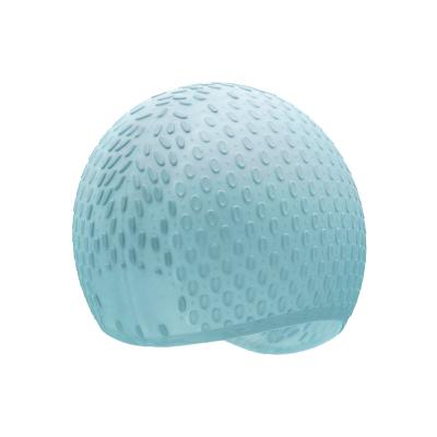 China Wholesale Eco-Friendly Adult Flexible Swimming Flexible Soft Hats Waterproof Goods ZLF Caps CP-7 Water Drop Design Silicone Soft Hats for sale