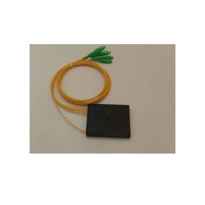 China fiber optic patch cord manufacturing splitter 1x2 1x4 1x8 1x16 1x32 1x64 pac mikro fiber optic coupler ABS PLC Sc/apc module for sale