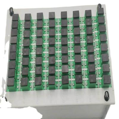 China 1x2 1x4 1x8 1x16 1x32 Single mode FTTH FTTB FTTC fiber optic fiber end tip PLC splitter 1x2 1x4 1x8 1x16 1x32 PLC fiber optic splitter type for sale