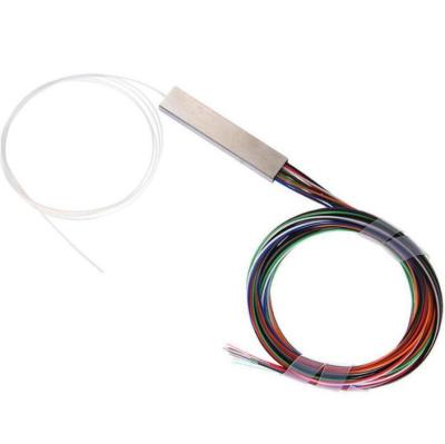 China FTTX 1x2 1.5m without packard multicolor enterprise ewlett optical splitter connector 1x2 1x4 1x8 1x16 1x32 1x64 PLC splitter for sale