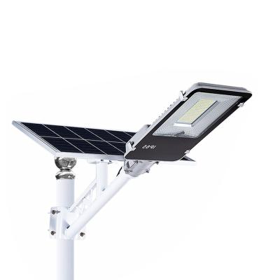 China Solar ROAD Pole System Battery Powered Lamp 100w 300w 400w 200w solar led street light for sale