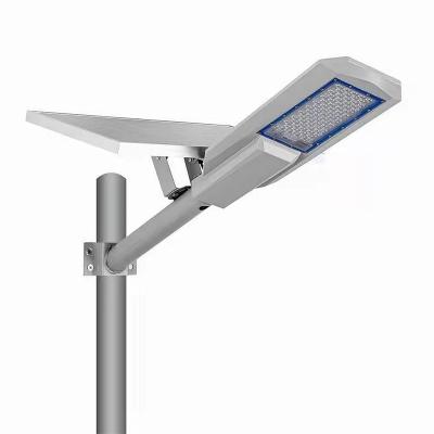 China ROAD SUNWE Pole Remote Solar Battery Powered Lamp 100w 200w 300w 400w Solar Pole Led Street Light for sale