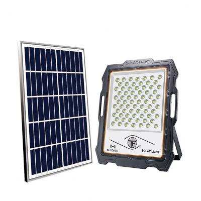 China Garden 200w outdoor waterproof solar panel IP67 100w 300w 400w 600w jortan solar powered flood light for sale