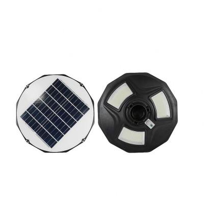 China IP65 Garden UFO Solar Power Garden Street Light Lamp With Pole 150w 200w 250w 300w Solar Lamp UFO for sale