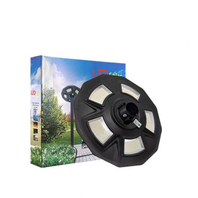 China IP65 Garden UFO Solar Power Garden Street Light Lamp With Pole 150w 200w 250w 300w UFO Solar Street Light for sale