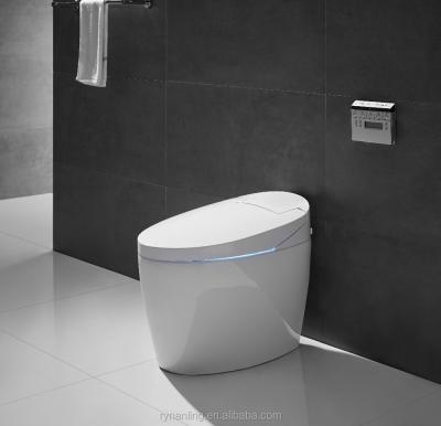 China Tankless Automatic Operation Integrated Water Proof Electric Smart Toilet ZJZ010J for sale