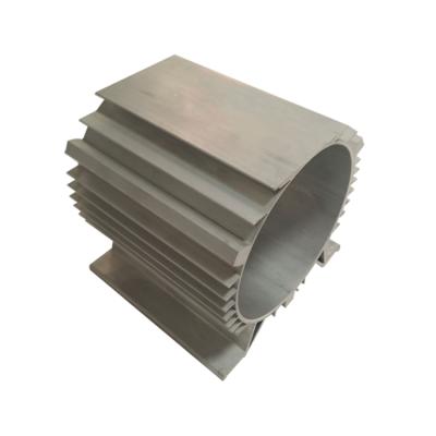 China 2021 Hot Sale Motor Profile Radiator Extrusion Aluminum Motor Housing for sale