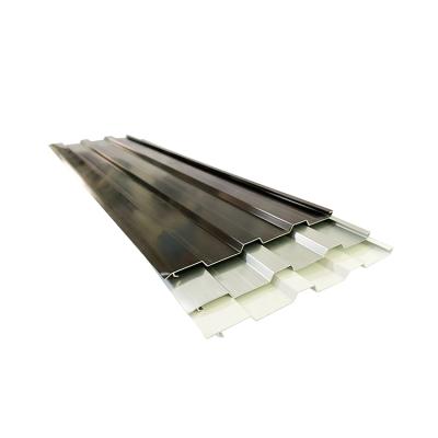 China Decorations Prepainted Colored Aluminum Roofing Sheets In Corrugated Cardboard for sale