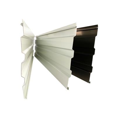 China Decorations Metal Products Panel Aluminum Corrugated Extrusion Profile Stock Price for sale