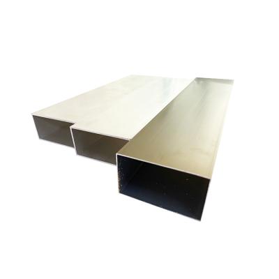 China Square Aluminum Tube Profiles Black Anodized Square Aluminum Tube for sale