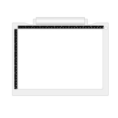 China JSK Factory A3 Size Tracing Super Smart Light/Light Box Board with Adjustable Light Intensity for Tattoo Animation Rectangle Sketching Rectangle for sale