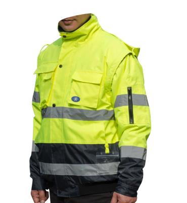 China Factory Direct Safety Self-protective Jacket Waterproof Oxford Reflective Jacket for sale