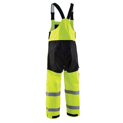 China Water Proof ZUJA Cotton Or Polyester Safety Bib Reflective Overall For Workers for sale