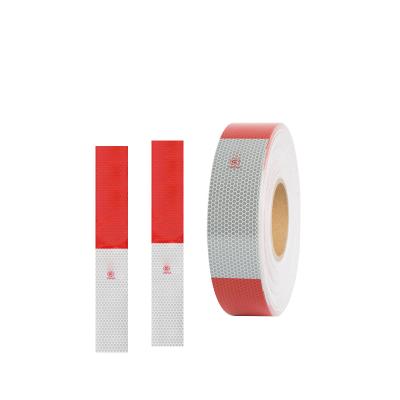 China Untearable ZUJA High Visibility Fluorescent Sticker Reflective Signs Tape For Car for sale