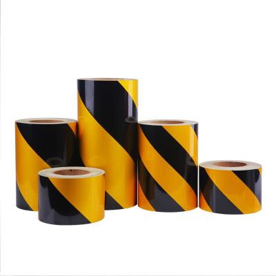 China Untearable High Visible Precaution Safety Warning Device Reflective Material Adhesive Tape for sale