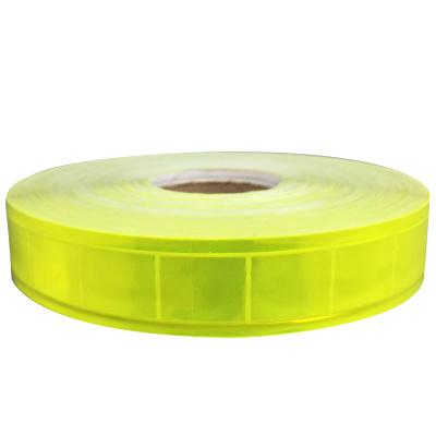 China High Visibility Safety Warning Wear Resistant PVC Material Reflective Tape for sale