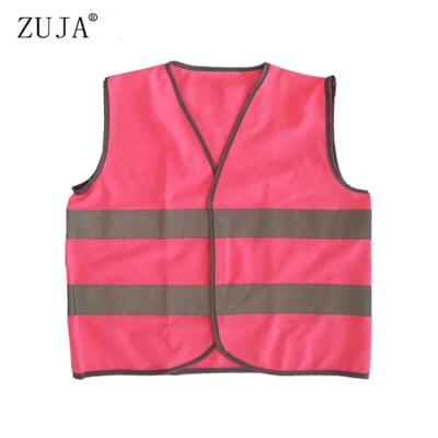 China Factory Wholesale Vest ZUJA Hi Vis Safety Kids Construction Children Reflective Vest For Child for sale