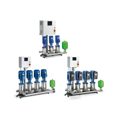 China Developing World Fully Automatic Water Solutions Package Pressure Booster System With Two To Three Or Four Pump Pressure Booster Boosting System for sale