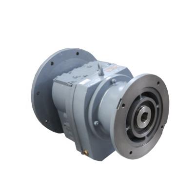 China GUOMAO CHANGZHOU FACTORY Solid Shaft Helical Gear Speed ​​Reducer for sale