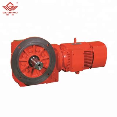 China GKF Hotels Stable Flange Bevel Gearbox for sale