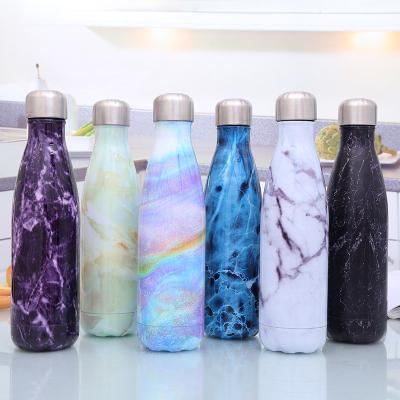 China Amazon Hot Sail Wall Stainless Steel Sports Water Bottle Double Stocked Vacuum Insulated Stainless Steel Water Drink Bottle for sale