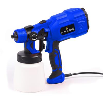 China Detachable Low Power Portable High Power Household Electric Paint Spray Gun Electric Spray Gun With 3 Nozzle for sale