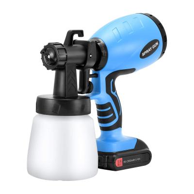 China Paint GunPower Electric Portable Spray Gun 1200ML Cordless Spray Paint Sprayer With High Pressure for sale