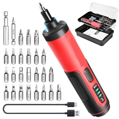 China High Quality 4Nm Electronic Torque Adjustment Function Torque Adjustable Electric Screwdriver Mah Li-Ion Cordless Screwdriver Kit 1300 for sale