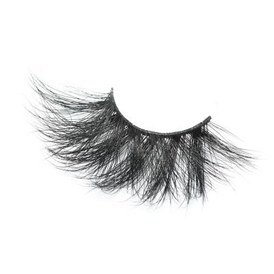 China Real Mink Lashes Wholesale Comfortable 25mm 3d Mink Eyelash Vendor for sale