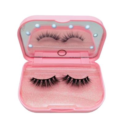 China Cozy Hot Sale 3D Mink Lashes Wholesale 25mm 27mm 30mm Strip Lashes With Boxes for sale