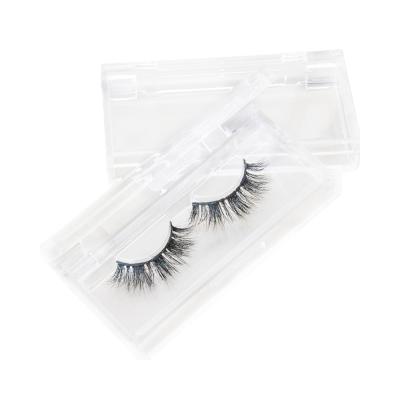 China Mink Lashes 3d 5d Comfortable Natural 10-20mm Strip Short False Eyelashes Lead Factory Seller for sale