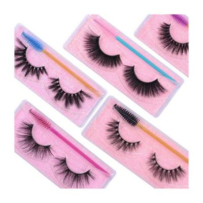 China Vegan Accept Custom Logo Luxury 3D Faux Mink Lashes Faux Mink Lash Private Seller for sale