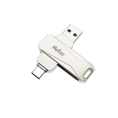 China Laptop Original Netac 128 GB USB 3.0 Type C Dual Interface high speed 64gb USB Flash Drive 32gb 256gb Pen Drive For Phone Computer for sale