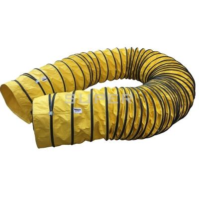 China Fire / Water / UV Resistant PVC Insulated Flexible Air Duct For Large And Small Air Conditioners for sale