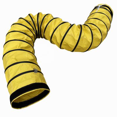 China High Quality Fire/Water/UV Resistant PVC Material Air Intake Flexible Duct With Insulation for sale