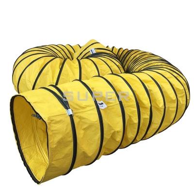 China Fire/Water/UV Resistant Thermal Air Conditioning Insulated Flexible Duct Three Layers for sale