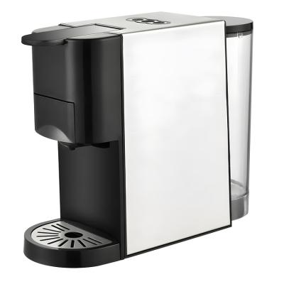 China Large capacity coffee machine 19bar high pressure capsule and grinding multi capsule coffee maker 0.8 L for sale