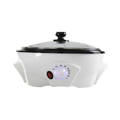 China Outdoor Home use electric coffee bean roasting machine with temperature control and heat adjustment button coffee roaster for sale