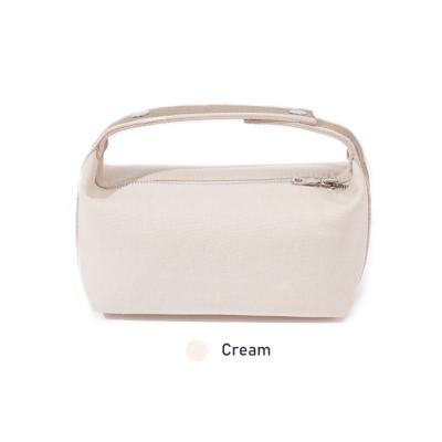 China Multi-Function Portable Girly Portable Makeup Things Use Organizer Case Bag Cosmetic Rubber Pad Up Box for sale