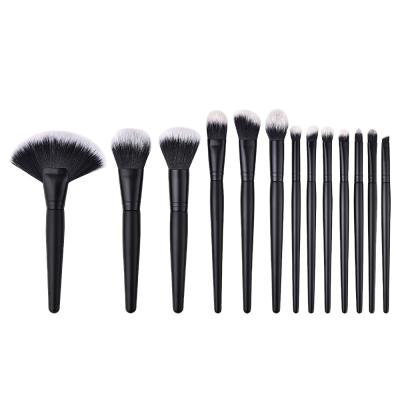 China It can protect and beauty your skin well; 13pcs Professional Makeup Brush Set Black Make Up Brushes for sale