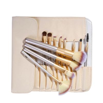 China It can protect and beauty your skin well; 2021 Private Label 12 Pcs Makeup Brush Set Hot Selling Cosmetic Brushes Professional Makeup Brushes for sale